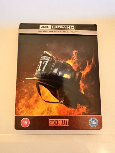 Backdraft steelbook uhd - 4k,