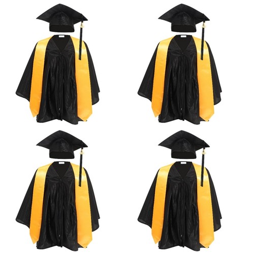 Kids graduation gown and cap - graduation,