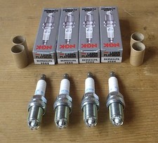 4 x BKR5EQUPA spark plugs Vauxhall Vectra C 2.2 Direct Z22YH Saab 9-3 1.8 to '05