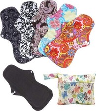 RZJZGZ (5 Pcs 35cm) Extra Long Sanitary Pads for Day and Heavy Flow Menstrual