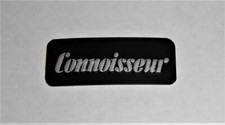 Original Sugden Connoisseur Adhesive Logo Badge - Lovely Raised Lettering