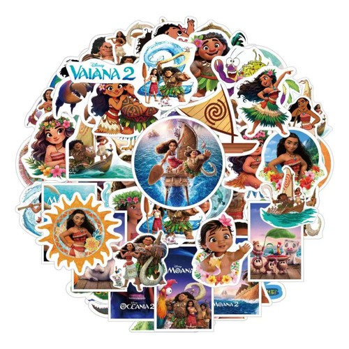 Moana pvc cartoon stickers - moana,