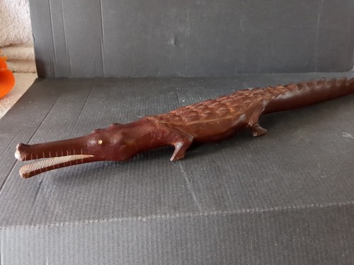 Vintage hand carved hardwood - vintage, hand-carved