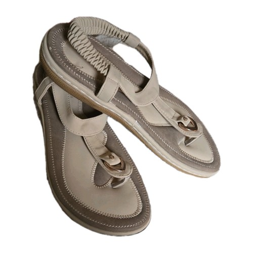 Women socofy thong sandals - thong, t-sandals