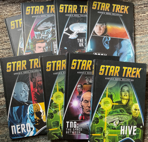 Star trek graphic novels idw - trek,