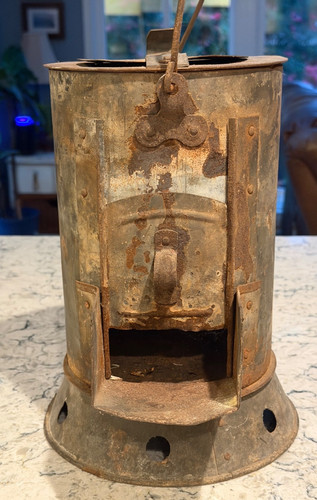 Antique primitive charcoal - antique,