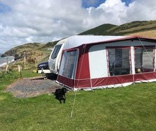 Eurovent Awning Size 870 mtrs/ size 9 I think,  It fits our Avondale Dart 475