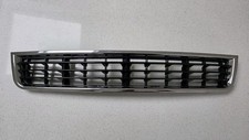 FITS AUDI A4 B6 01 - 05 FRONT BUMPER LOWER CENTER MESH GRILL WITH CHROME TRIM