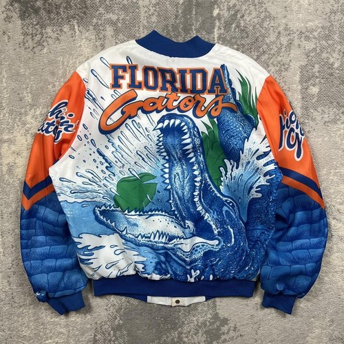 Vintage chalk line bomber - chalk,