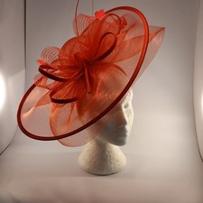 Julien Macdonald Red Sinamay