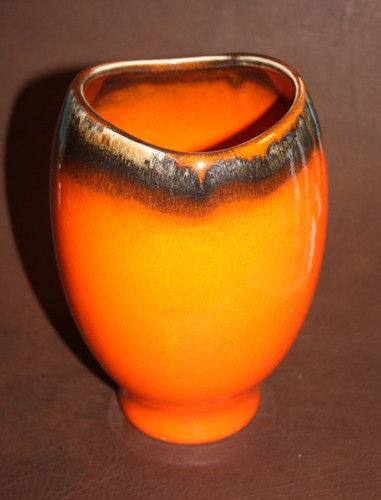 Orange vase new 8 - ,