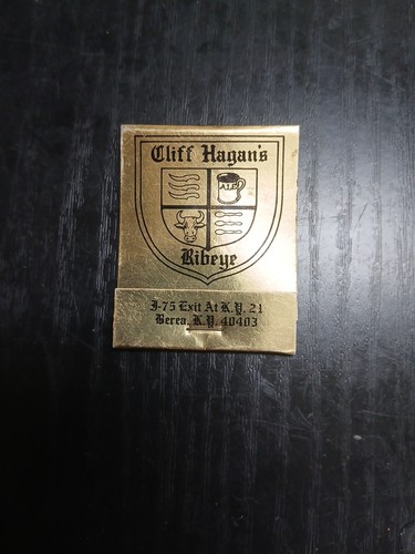 Vintage cliff hagan ribeye - cliff, hagan's