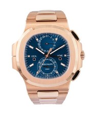 Patek Philippe Nautilus 5990/1R-001 Watch Blue Dial Rose Gold 2021 