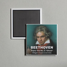 Ludwig van Beethoven - Beethoven Piano Trio No. Album Cover Locker Fridge Magnet