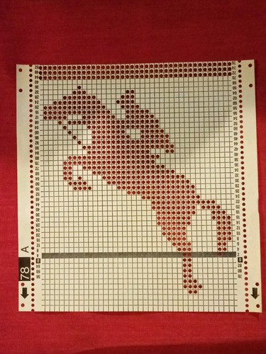 Passap pfaff punchcard - pfaff, punchcard/