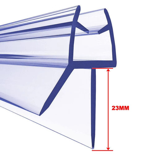 Pvc shower door - seal, strip