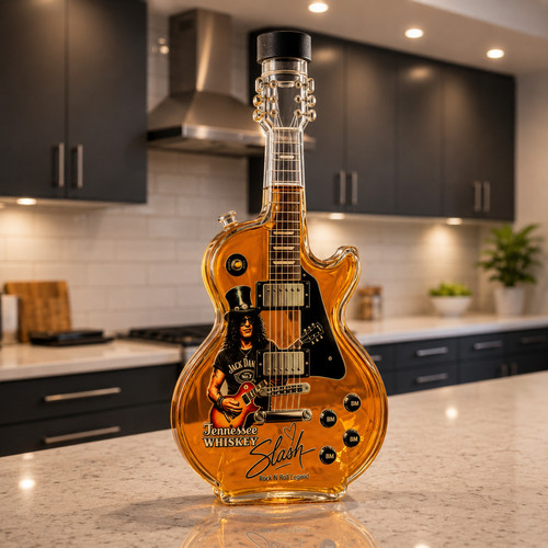 Guitar whiskey decanter rock - guitar, decanter,