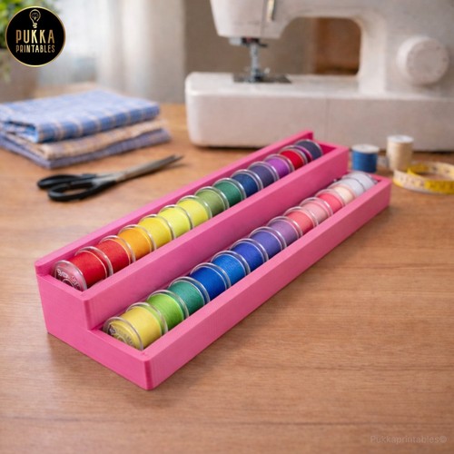 Double tier bobbin holder - double,