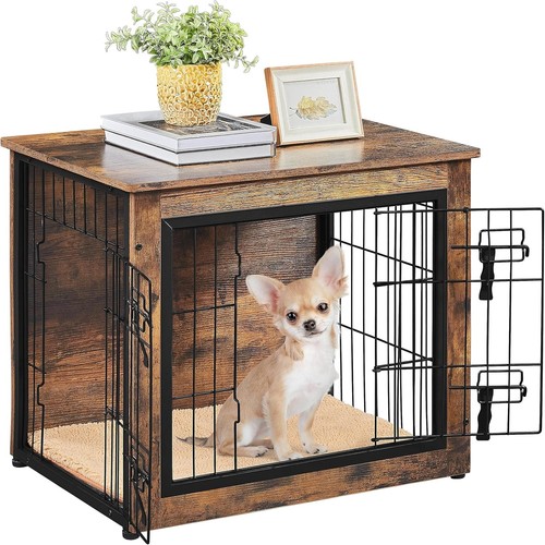 Dog crate furniture end - crate,