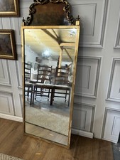 Unusual Vintage Long Mirror