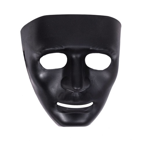 Plain black scary - plain,