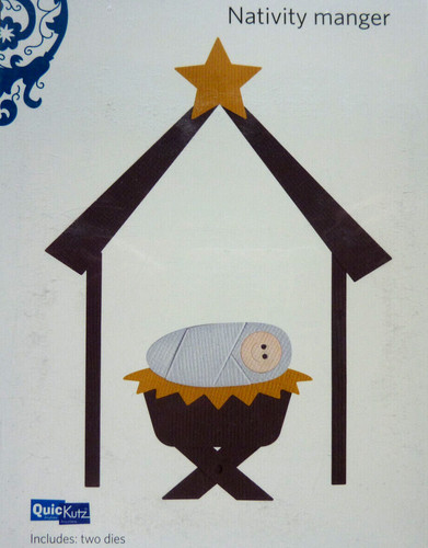 Quickutz nativity manger - 4",