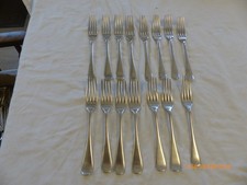 15 VINTAGE SILVER PLATE MAPPIN