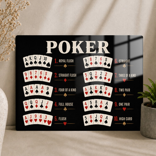 Poker card game hands - card,