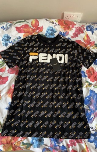 Fendi roma repeat print logo - , t