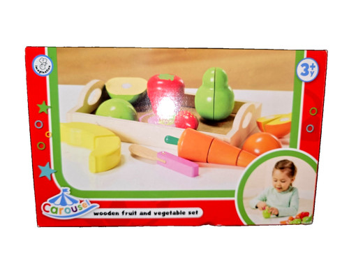 Carousel wooden fruit - wooden, &