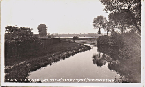 Walthamstow the river lea - walthamstow., at