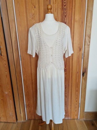 Vintage bentley dress cream - bentley,