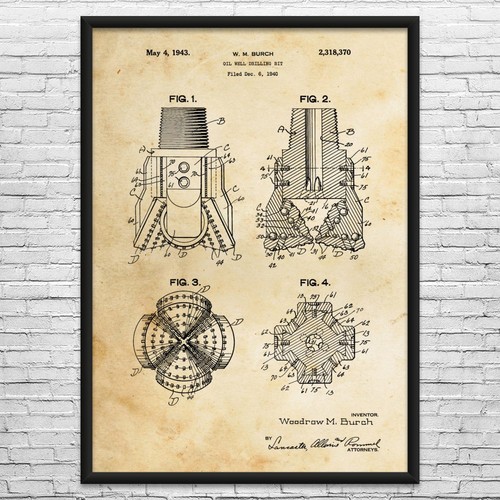 Oil well drill bit patent - oil,