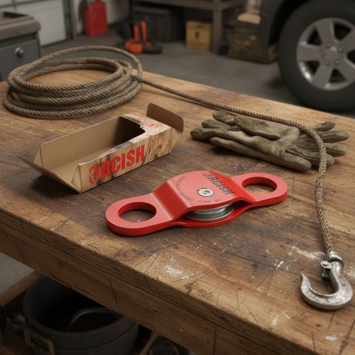 Ton offroad recovery pulley - recovery,