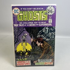 Ghosts #34 DC Comics 1975 Bronze Age Horror Nick Cardy Skeleton Art Cover!