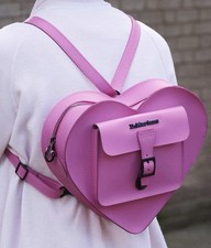 Dr. Martens Pink Leather Heart