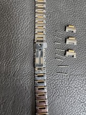 Omega Constellation Ladies Gold and Steel Watch Bracelet 14mm Wide