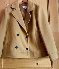 Ladies M & S camel coat. Brand new. Size 16.