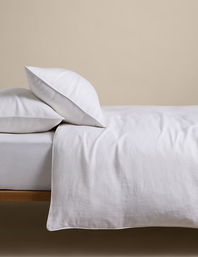 Pure linen single duvet - single,