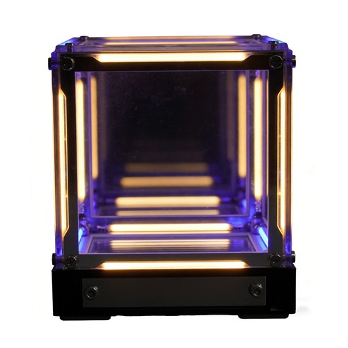 Infinity mirror cube - mirror, 4d