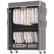 Heavy Duty Double Clothes Rail