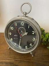 MAUTHE 1920’s German Alarm Clock Windup  Mechanical Working .