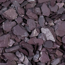40mm Plum Slate Chippings Decorative Aggregates Garden Stone Approx. 20kg