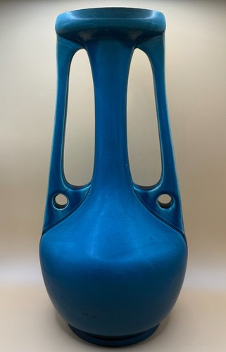 Antique bretby blue glazed - antique,