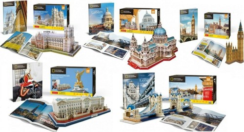 Puzzle london landmarks - 3d,