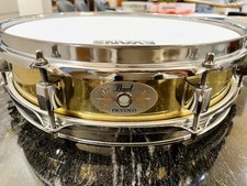 Pearl Brass Piccolo Snare Drum
