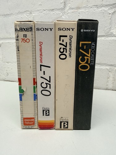 Betamax video tape bundle - betamax, sony