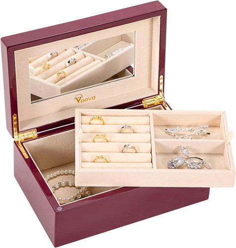 Voova wooden jewellery - jewellery, box
