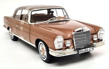 Norev 1/18 Mercedes Benz 250 SE Coupe 1969 Gold Metallic Diecast Scale Model Car