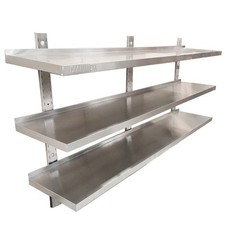 Stainless Wall Shelf 3 Tier